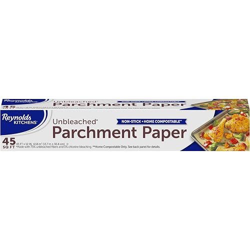 Four-pack of Reynolds Kitchens Unbleached Parchment Paper rolls