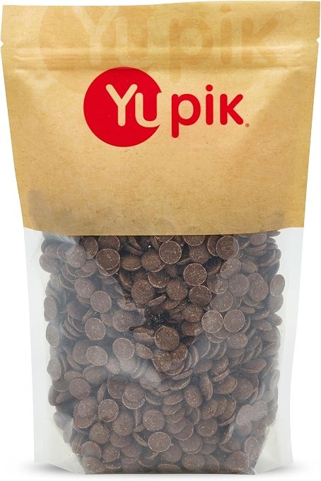 One-kilogram bag of Yupik milk chocolate flavoured wafers