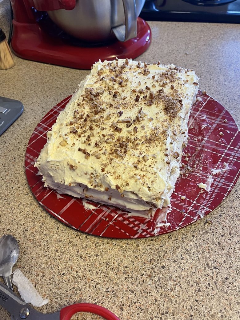 Banana walnut loaf