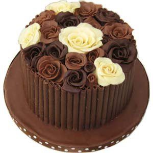 Stock photo representing Chocolate Cake 9x13 + Cocoa Frosting