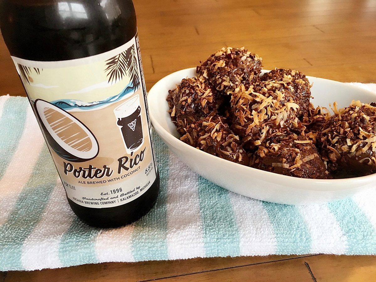 Stock photo representing Triple-Chocolate Coconut Balls