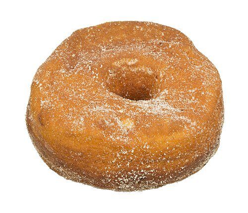 Stock photo representing Twisted Cinnamon Sugar Doughnuts